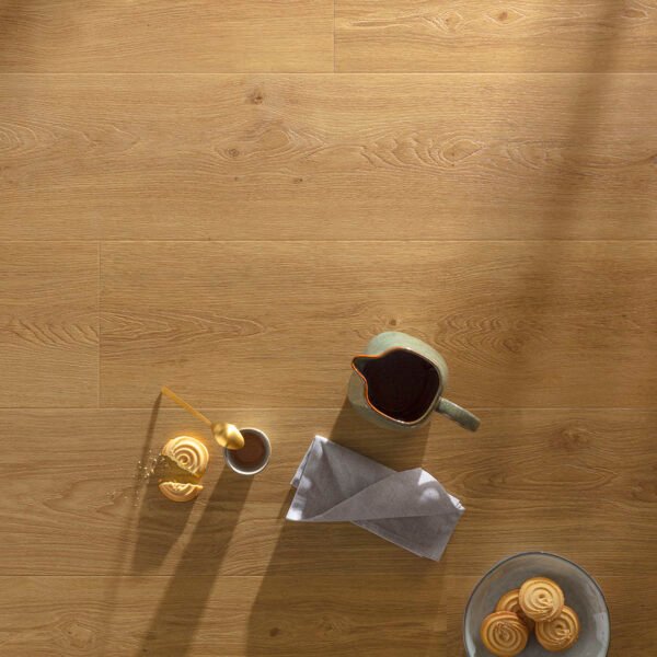 Floorify Rigid pvc Lange Planken (Gingerbread) — Gingerbread - Afbeelding 3