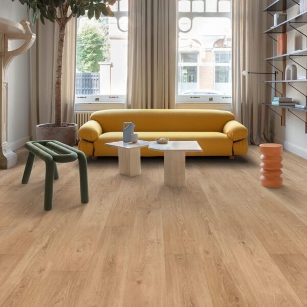 Floorify Rigid pvc Lange Planken (Cognac) — Cognac - Afbeelding 2