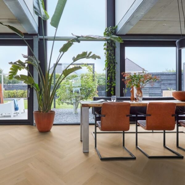 Floorlife YUP Leyton Visgraat Silent Rigid Click — Warm Oak - Afbeelding 2