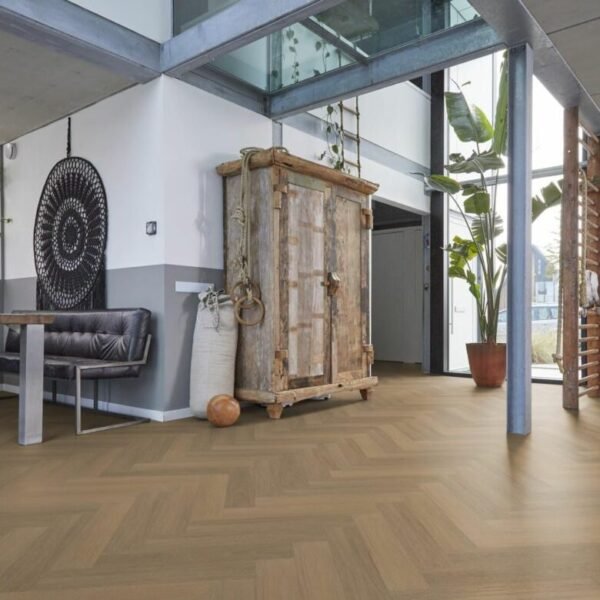 Floorlife YUP Sutton Visgraat (Warm Natural) — Warm Natural - Afbeelding 2