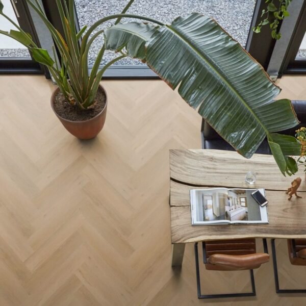 Floorlife YUP Leyton Visgraat Silent Rigid Click — Warm Oak - Afbeelding 3