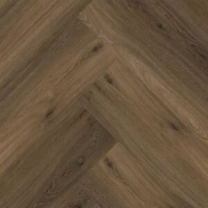 Floorlife Yup Visgraat — Warm Brown