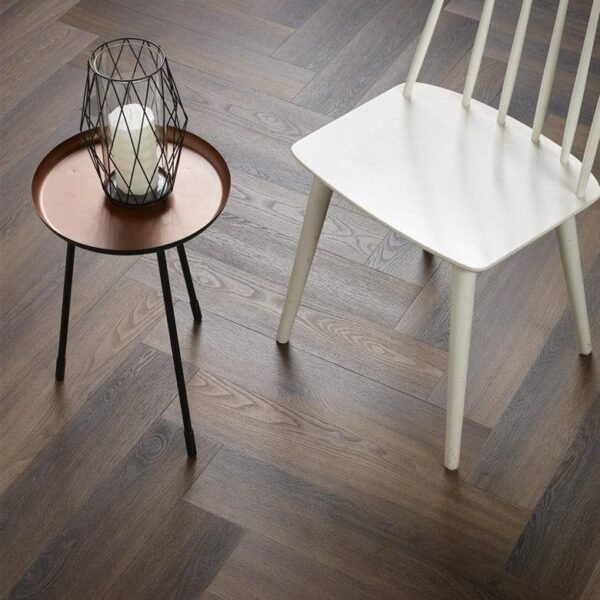 Floorlife Yup Visgraat Silent Rigid Click — Warm Brown - Afbeelding 2