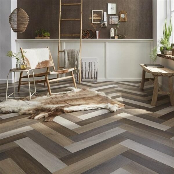 Floorlife Yup Visgraat — Warm Brown - Afbeelding 2