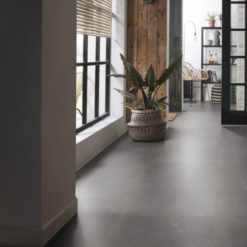 Ambiant-Piero-Silent-Rigid-Klik-(Dark-Grey) van Ambiant in de kleur Dark-Grey - PVC vloeren