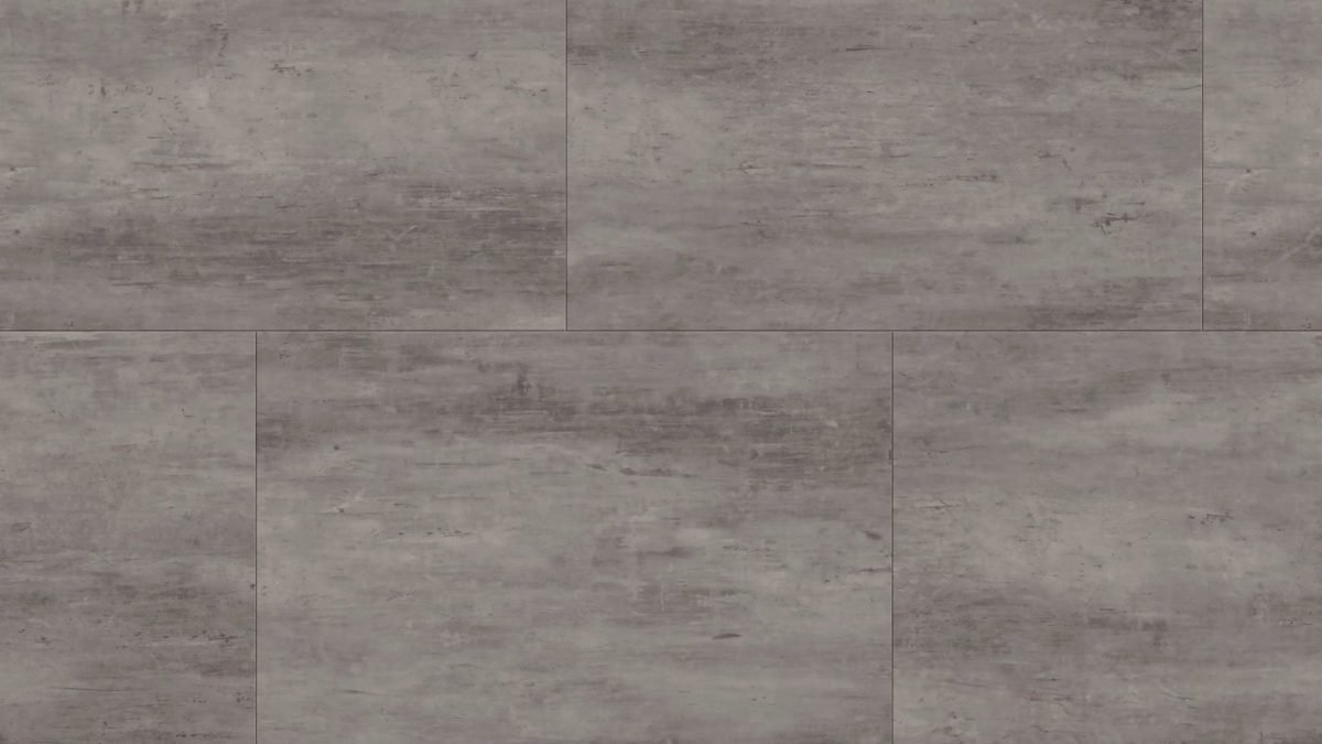 CoreTec-The-Essentials-Tile+-Series van Coretec in de kleur Weathered-Concrete - PVC vloeren