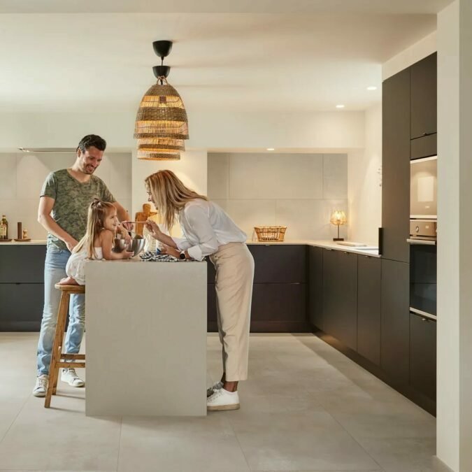 Coretec-Naturals-Megatile-4V van Coretec in de kleur Aneto - PVC vloeren