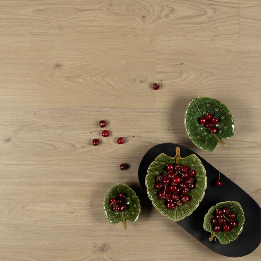 Douwes-Dekker-Ambitieus-Riante-Plank-Verlijmd-(Panna-Cotta) van Douwes-Dekker in de kleur Panna-Cotta - PVC vloeren