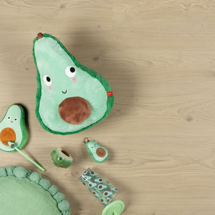 Douwes-Dekker-Ambitieus-Riante-Plank-Verlijmd-(Tiramisu) van Douwes-Dekker in de kleur Tiramisu - PVC vloeren