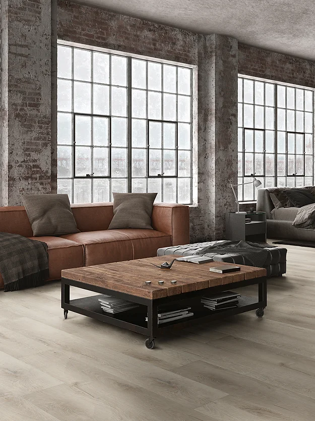 Enia-Larix-(Oak-White) van Enia in de kleur Oak-White - PVC vloeren