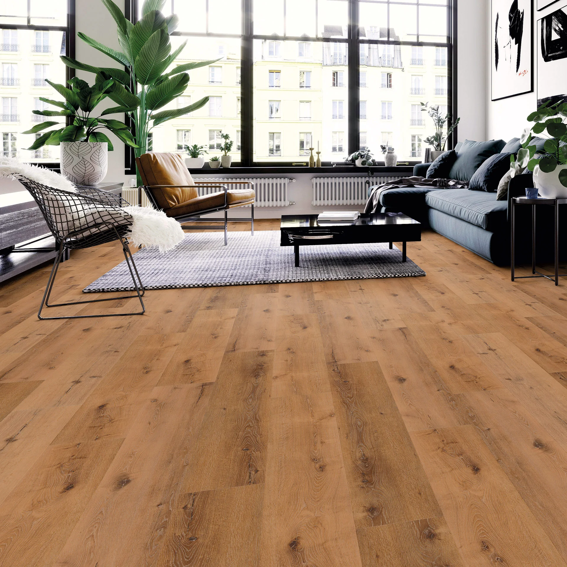 Enia-Tambora-(Oak-Amber) van Enia in de kleur Oak-Amber - PVC vloeren