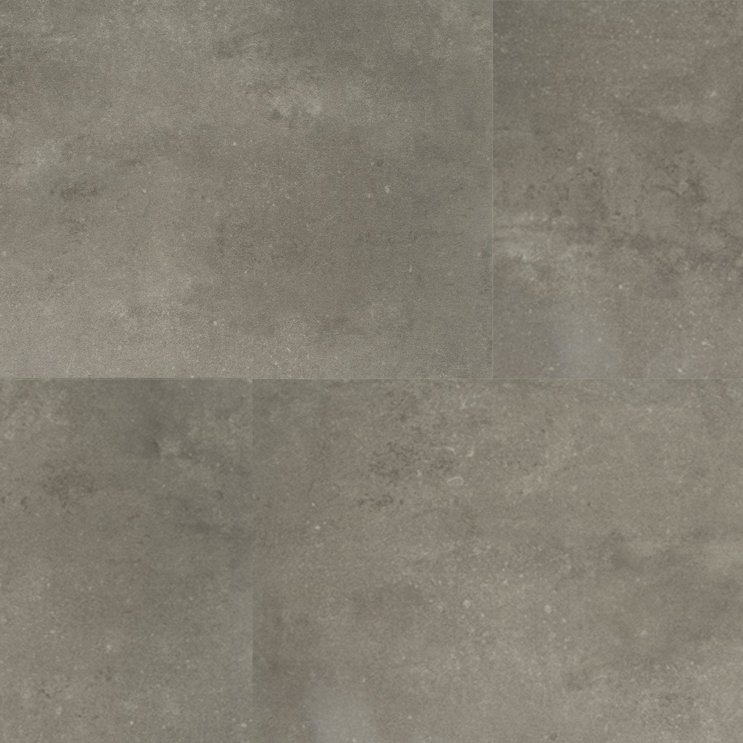 Hebeta-Beton-Design-XL-Tegel-Dryback van Hebeta in de kleur Bruin-Grijs - PVC vloeren