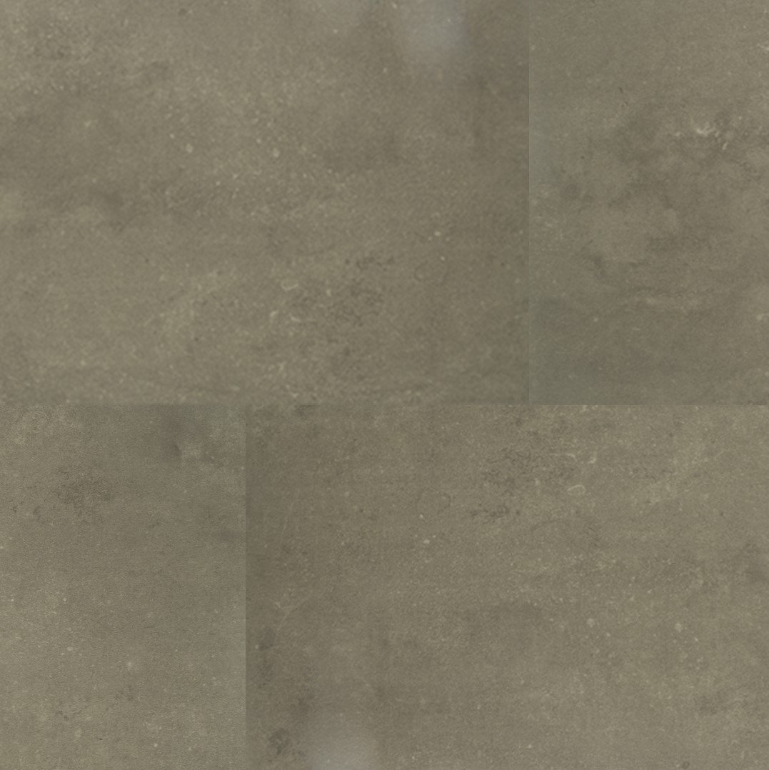 Hebeta-Beton-Design-XL-Tegel-Dryback van Hebeta in de kleur Olive - PVC vloeren