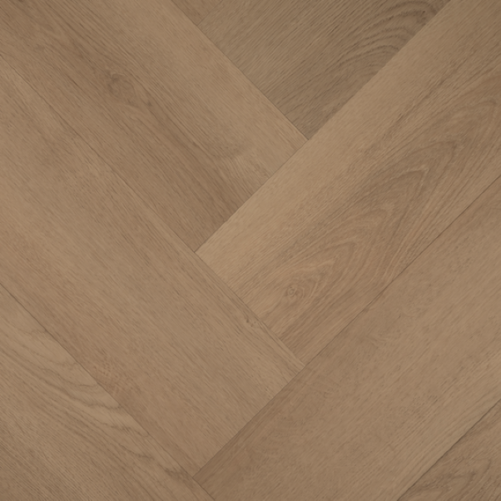 Hebeta-Clermont-Visgraat-XL-Dryback van Hebeta in de kleur Bruin - PVC vloeren