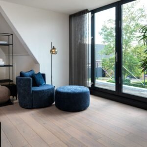Hebeta-Organic-Rigid-Core van Hebeta in de kleur Bruin-Eiken - PVC vloeren