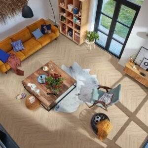 Meister-LS-350 van Meister in de kleur Rotseik-Zand - PVC vloeren