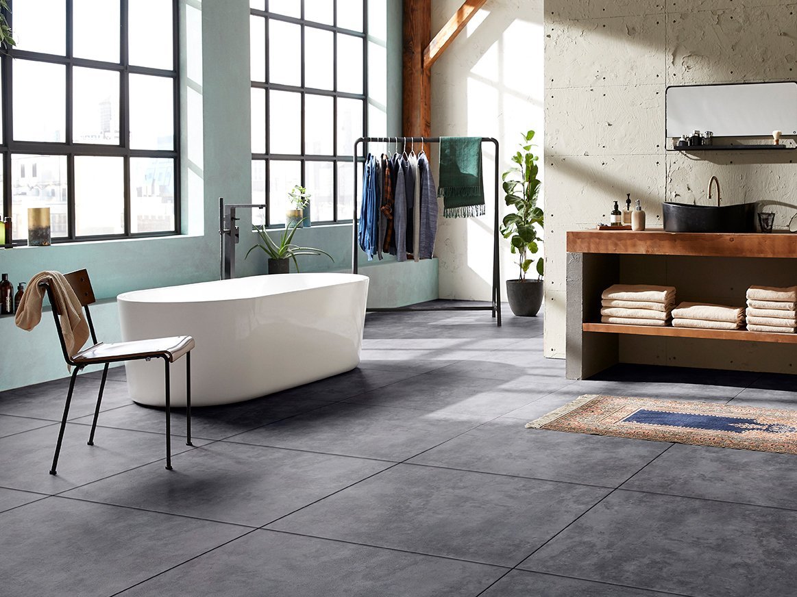 Mflor-Fonteyn-Tiles van Mflor in de kleur Corfe - PVC vloeren