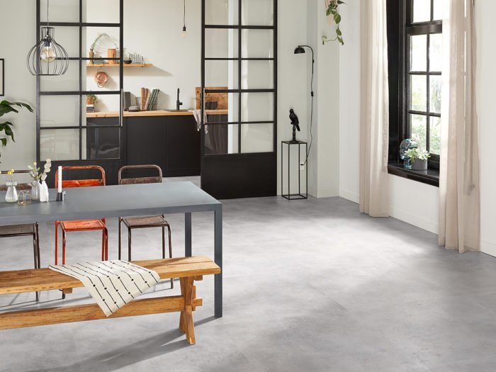 Mflor-Nuance-XL van Mflor in de kleur Off-Grey - PVC vloeren