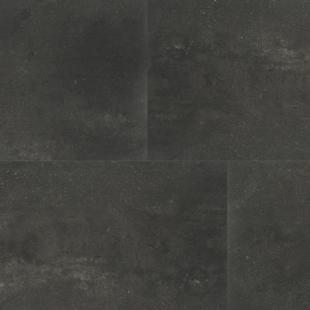 Montinique-Beton-Design-Tegel-Rigid-Click van Montinique in de kleur Antraciet - PVC vloeren