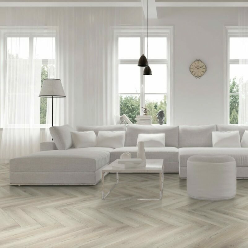 Montinique-Progress-Visgraat-XL-Dryback van Montinique in de kleur Eiken-Licht - PVC vloeren