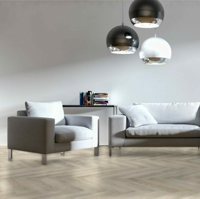 Montinique-Progress-Visgraat-XL-Dryback van Montinique in de kleur Eiken-Naturel - PVC vloeren